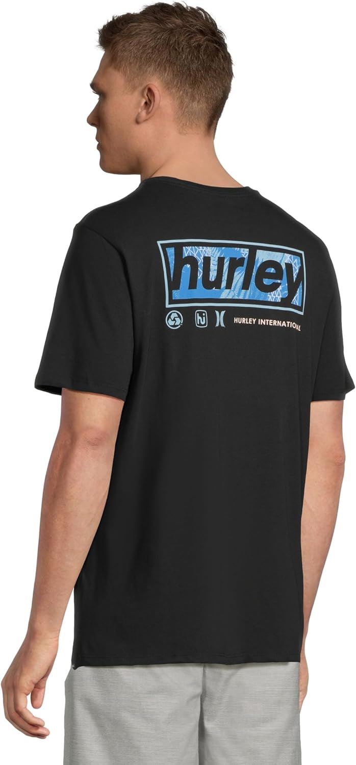 Hurley Men's Throwback Fill Short Sleeve