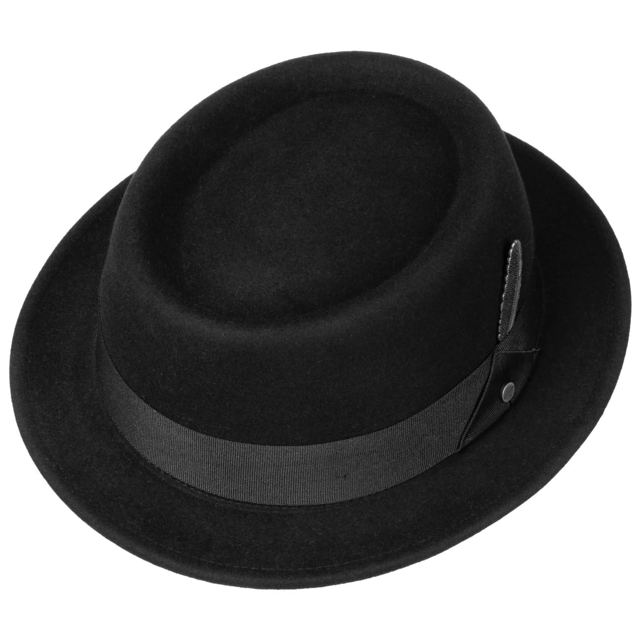 Stetson CHAPEAUSHOP Vancosta Chapeau Pork Pie Feutre de Laine Hydrofuge Unisexe Toutes Saisons