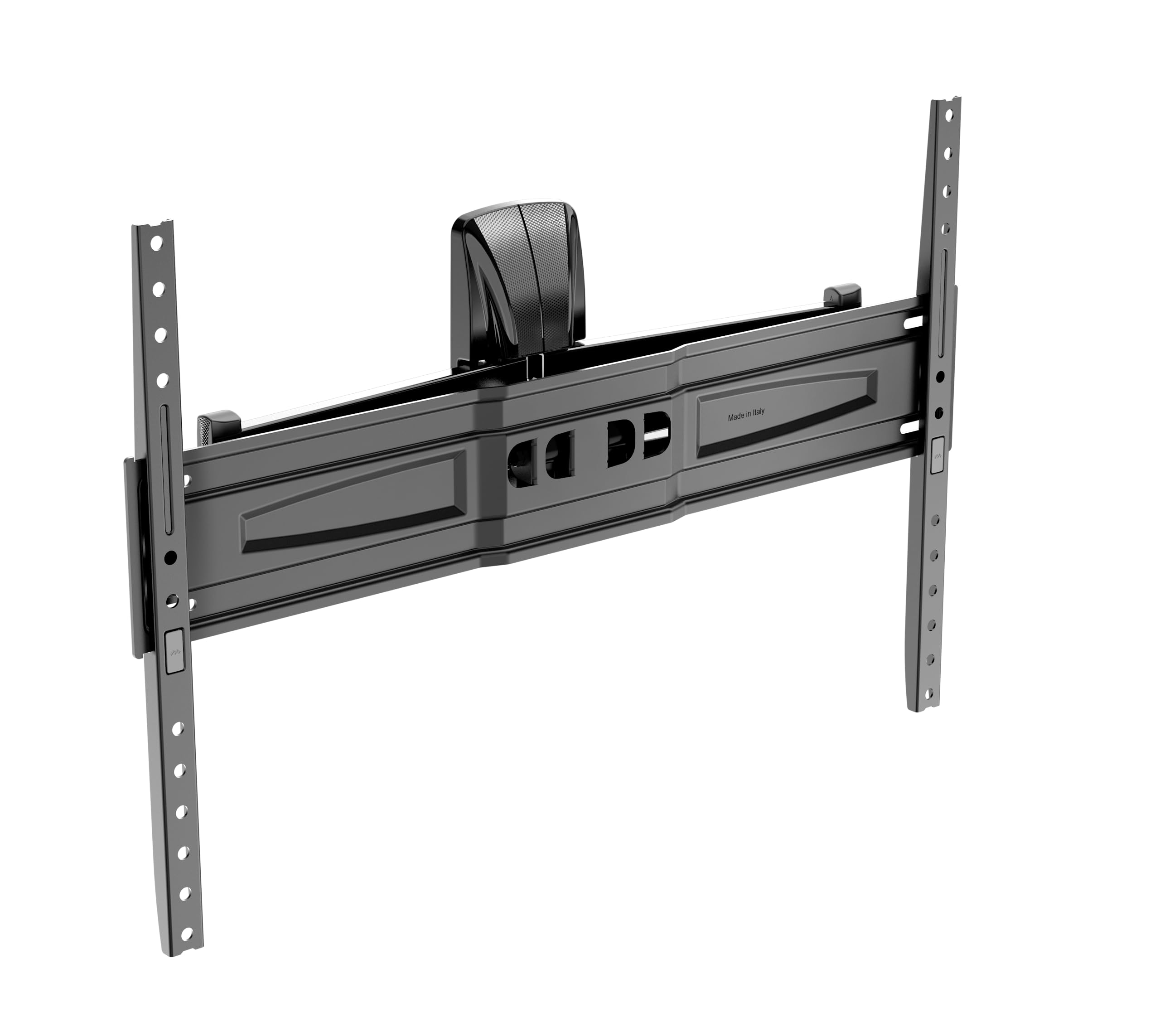 Meliconi FLATSTYLE FDRP600, Supporto TV Parete a Doppio Braccio e Doppia Inclinazione, Staffa per TV a Schermo Piatto da 40" a 82", Attacco VESA 300-400-600x400, Portata 45 Kg, Nero | Doppia Inclinazione, Staffa TV 40" a 82", Attacco VESA 300-400-600x400,