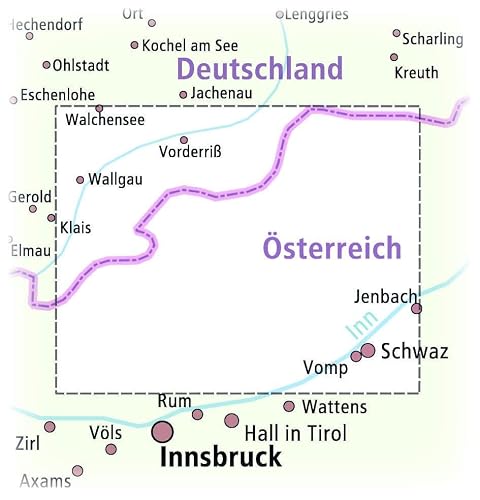 Foto von Karwendelgebirge, Achensee, Sylvensteinstausee: Wander- und Radkarte mit Ausflugszielen & Freizeittipps, wetterfest, reißfest, abwischbar, GPS-genau. 1:35000 (Wander- und Radkarte: WuRK)
