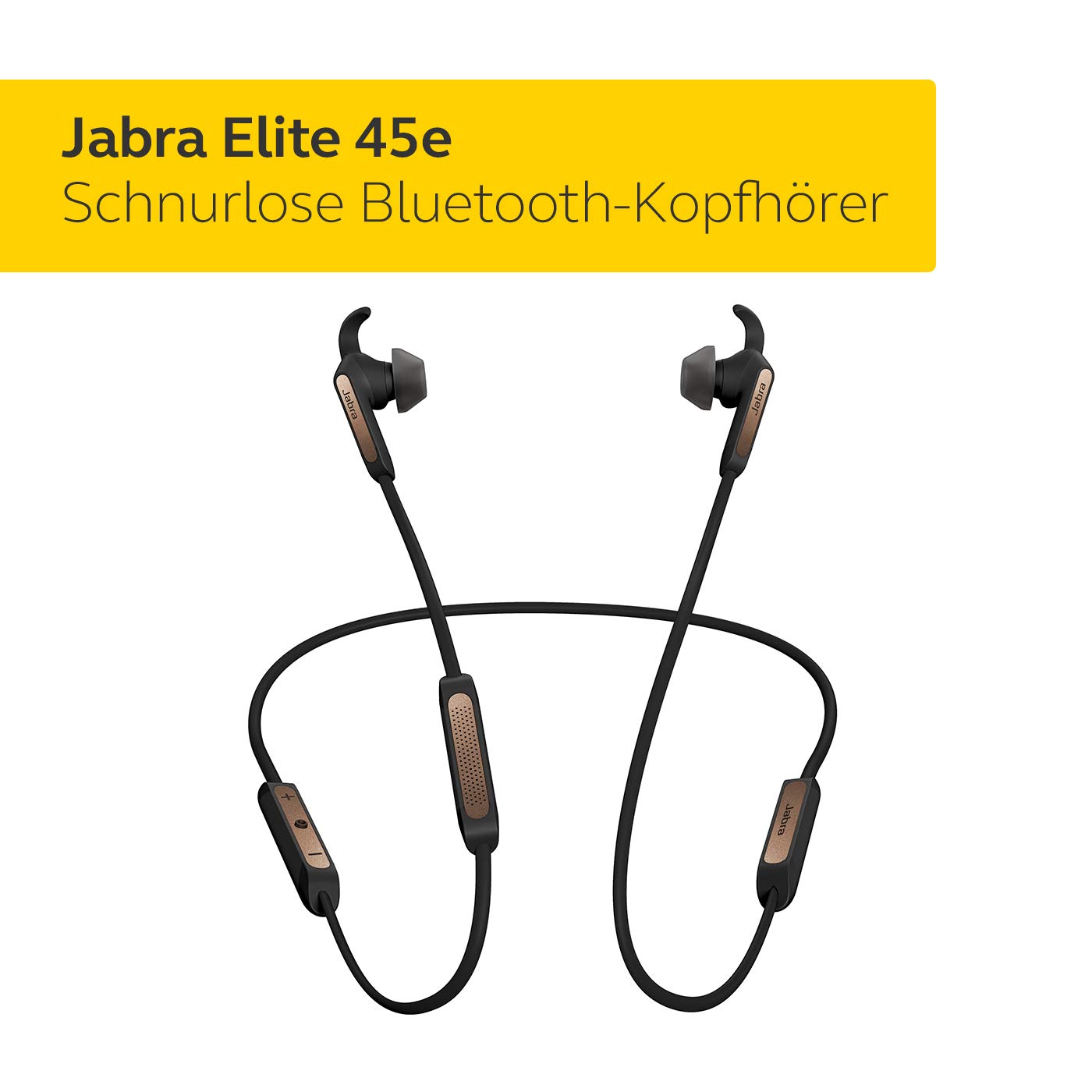 Headphones Jabra Active 45e Jabra Elite Sport Active Jabra Elite 45e  Wireless Earbuds With Memory Wire And One-touch