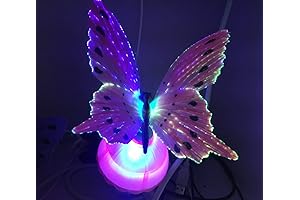 Butterfly Night Light, Fiber Optic Kids LED Light