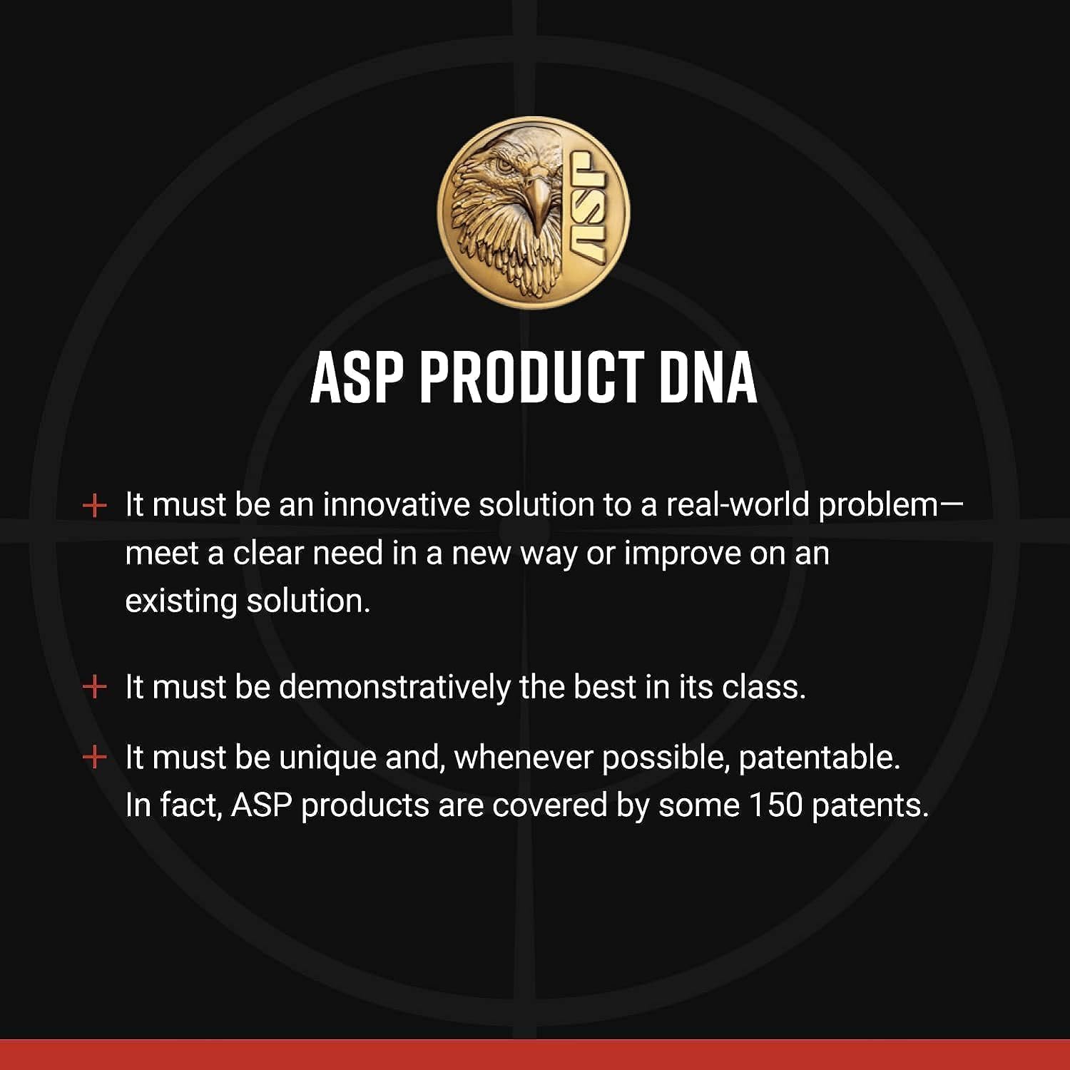 ASP Ultra Double-Locking Hinge Handcuffs, Forged Aluminum Restraints, Professional Grade Cuffs and Tactical Gear