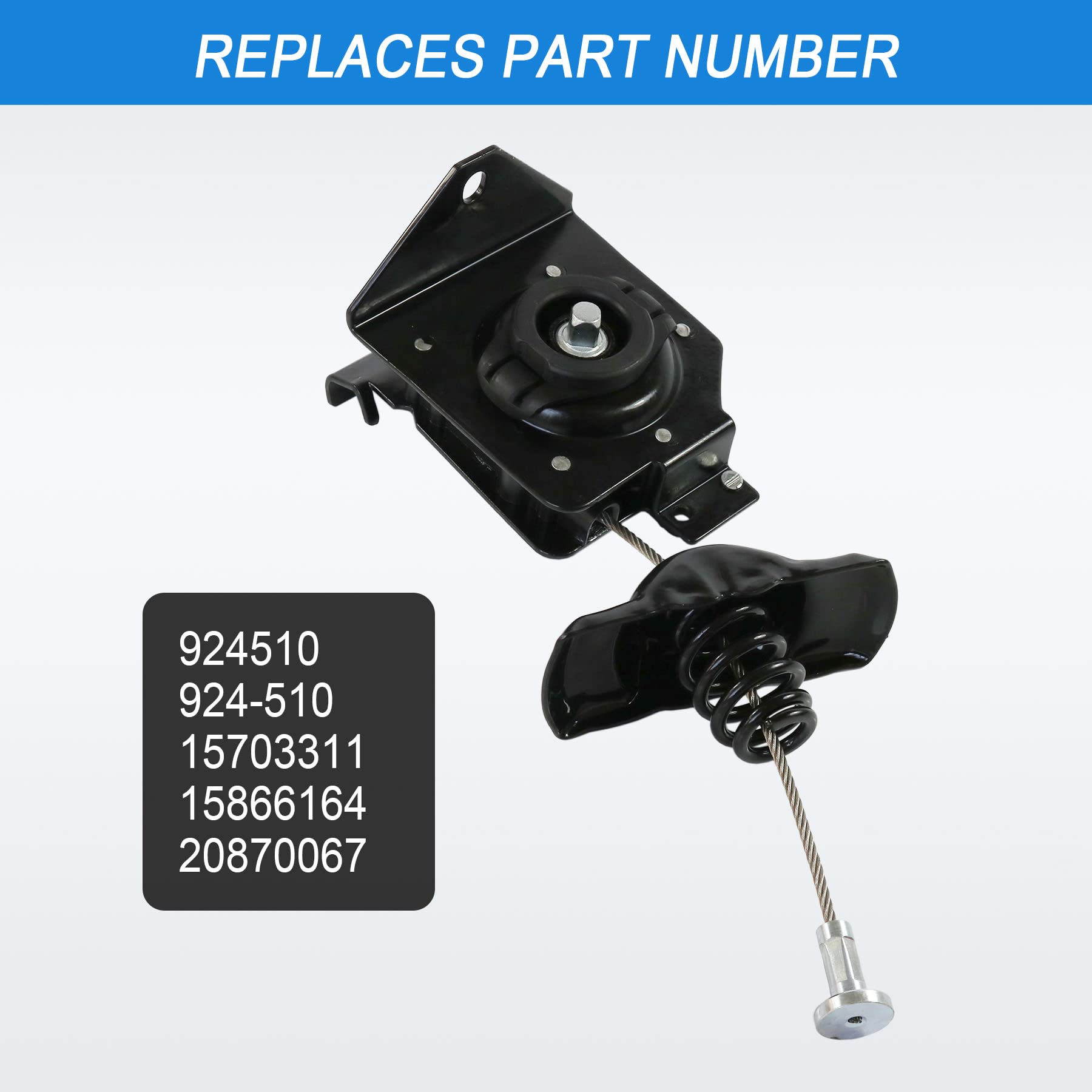 JDMSPEED New Spare Tire Winch Wheel Carrier Hoist Spare Tire Hoist