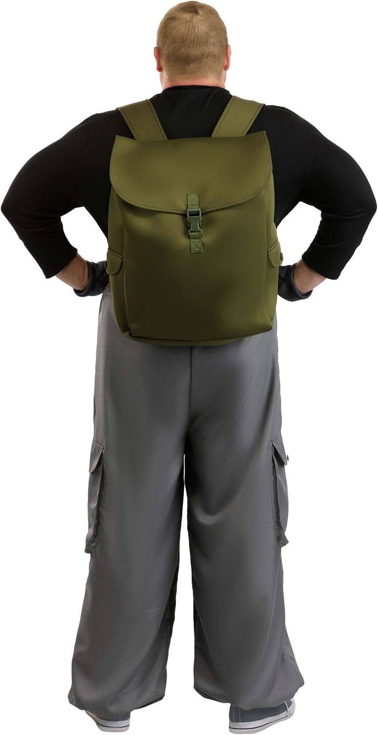 Disney Kim Possible Mens Plus Size Ron Stoppable Costume with Shirt, Pants, and Accessories for Halloween Cosplay Fun