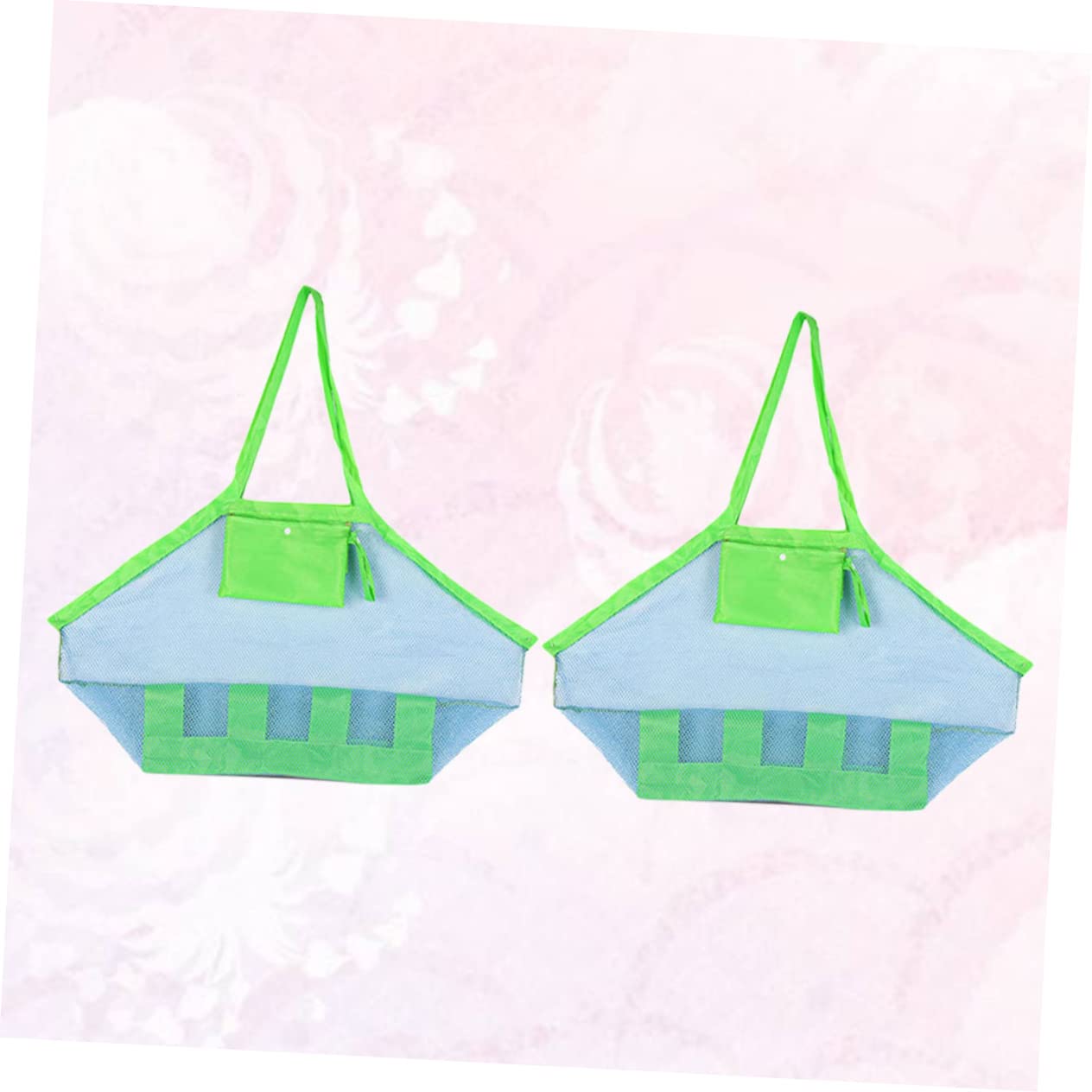 ibasenice 6 Pcs Sac À Pliable Sac À pour Jouets De Sable s pour Enfants Grand Fourre-Tout Jouets De Jeu en Plein Air pour Les Enfants À L'Extérieur pour De