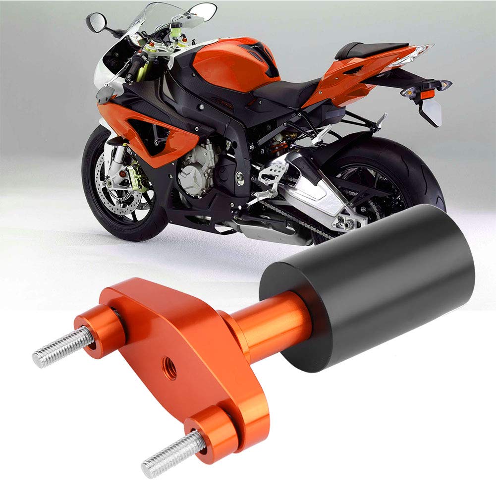 VOBOR Rahmenschieber AntiCrash,Motorrad Achsen Sturzpads Motorrad CNC Sturzpads for KTM Duke 125 200 390 12-15
