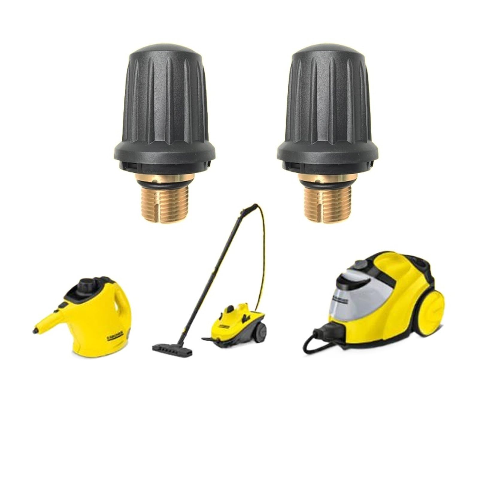 Tapas de Bloqueo for Limpiador a Vapor compatibles con Karcher SC1 SC2 CTK10 SC2D Tapa de válvula de Seguridad for Limpiador a Vapor Accesorios de Repuesto