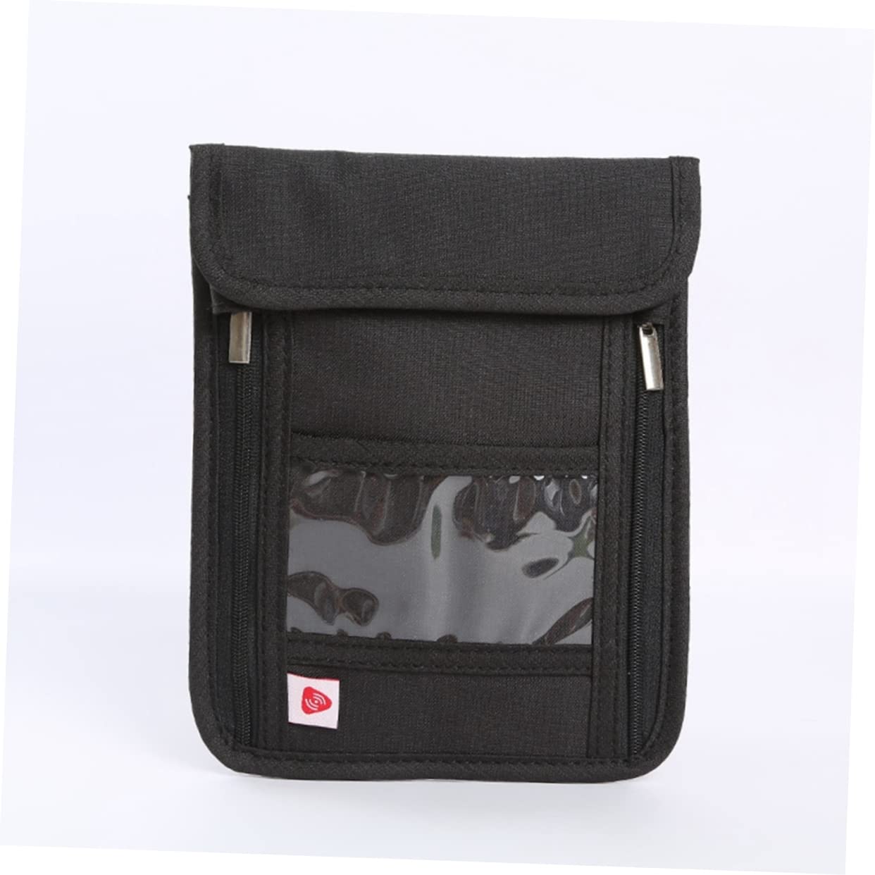 3piezas Cartera Portátil Multifuncional para Pasaporte y Documentos De Viaje Bloqueo RFID Negro para Organizar Certificados Tickets y Dinero