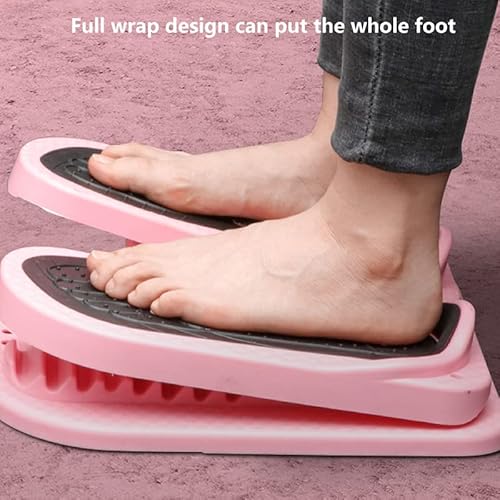 weishan ストレッチボード ステッパー 足踏み運動器 足踏み健康器具 踏み台昇降 角度調整可能 折り畳み式 静音 家庭用 室内 ダイエット器具 ふくらはぎ 足首 マッサージ 筋トレ エクササイズ フィットネス 美脚 腰に効果的なセルフケアストレッチ 自宅健康器具 有酸素運動 男女兼用 (ブルー) 5枚目