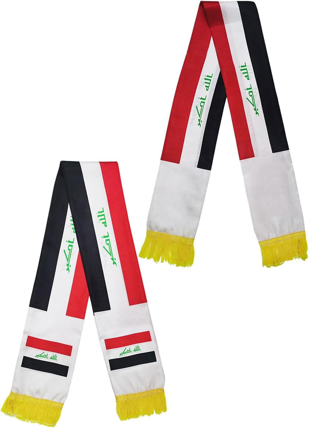 Headwear Hijab Scarf Turban for Iraq Men and Women Photo Props Stylish and Comfortable Headwear Iraq Flags Shawl