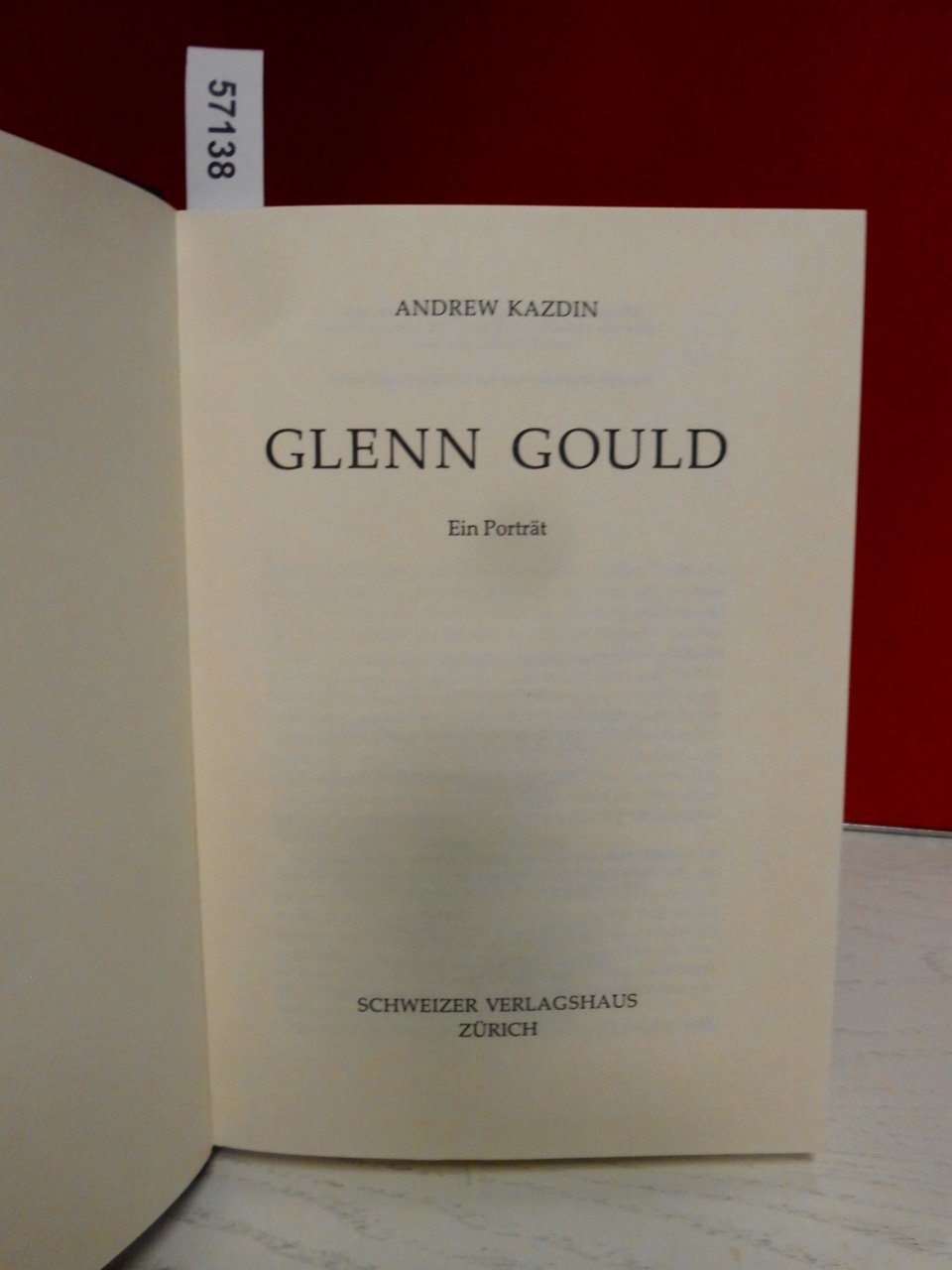 Glenn Gould. Eine Biographie (ATL 6631)