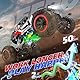 DEERC DE85 Ferngesteuertes Auto 4WD, 1:12 RC Auto mit Ersatzreifen, All Terrain Rock Crawler Monstertruck mit 2 Wiederaufladbare Batterien für Kinder ab 6 Jahre,Rot