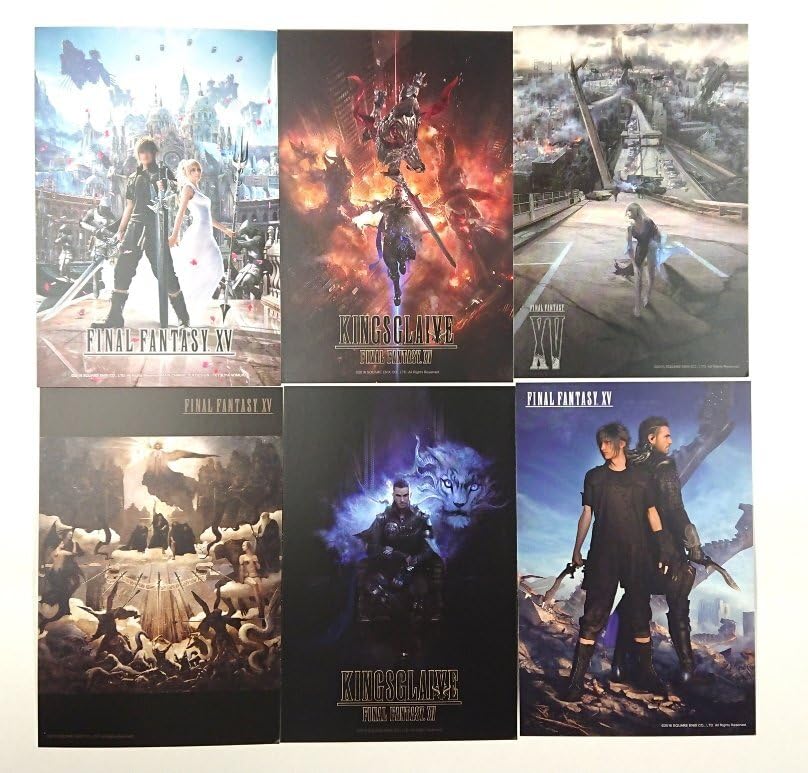 東京、大阪 2枚セット ポストカード スクエニカフェ FF15 東京、大阪 2枚セット ポストカード スクエニカフェ FF15 FF15
