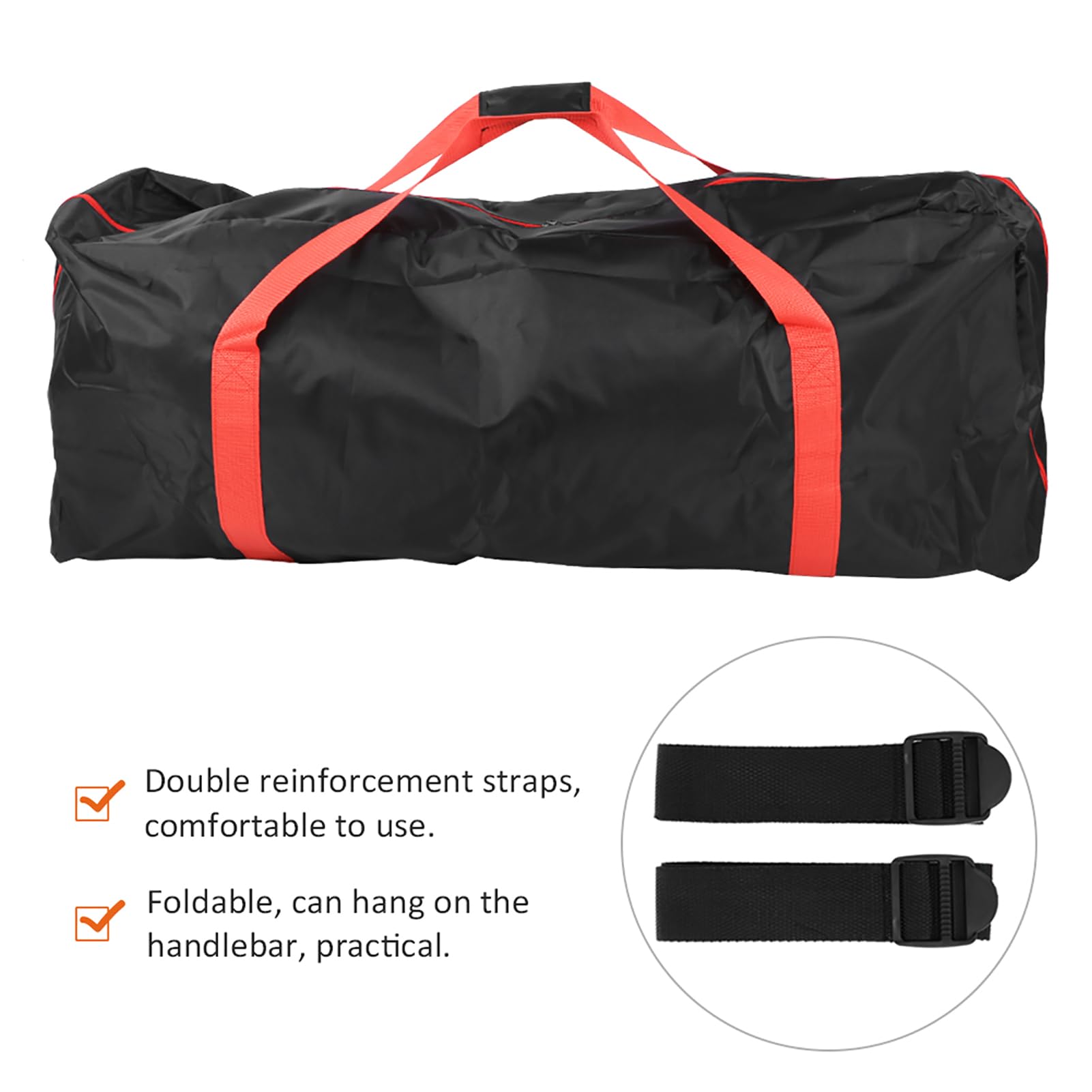 M365 Scooter Borsa Portaoggetti Portatile, Tela Impermeabile Pieghevole Borsa da Trasporto Resistente Borsa A Tracolla Maniglia Accessori Veicolo, per Xiaomi Mijia M365 Scooter Elettrico