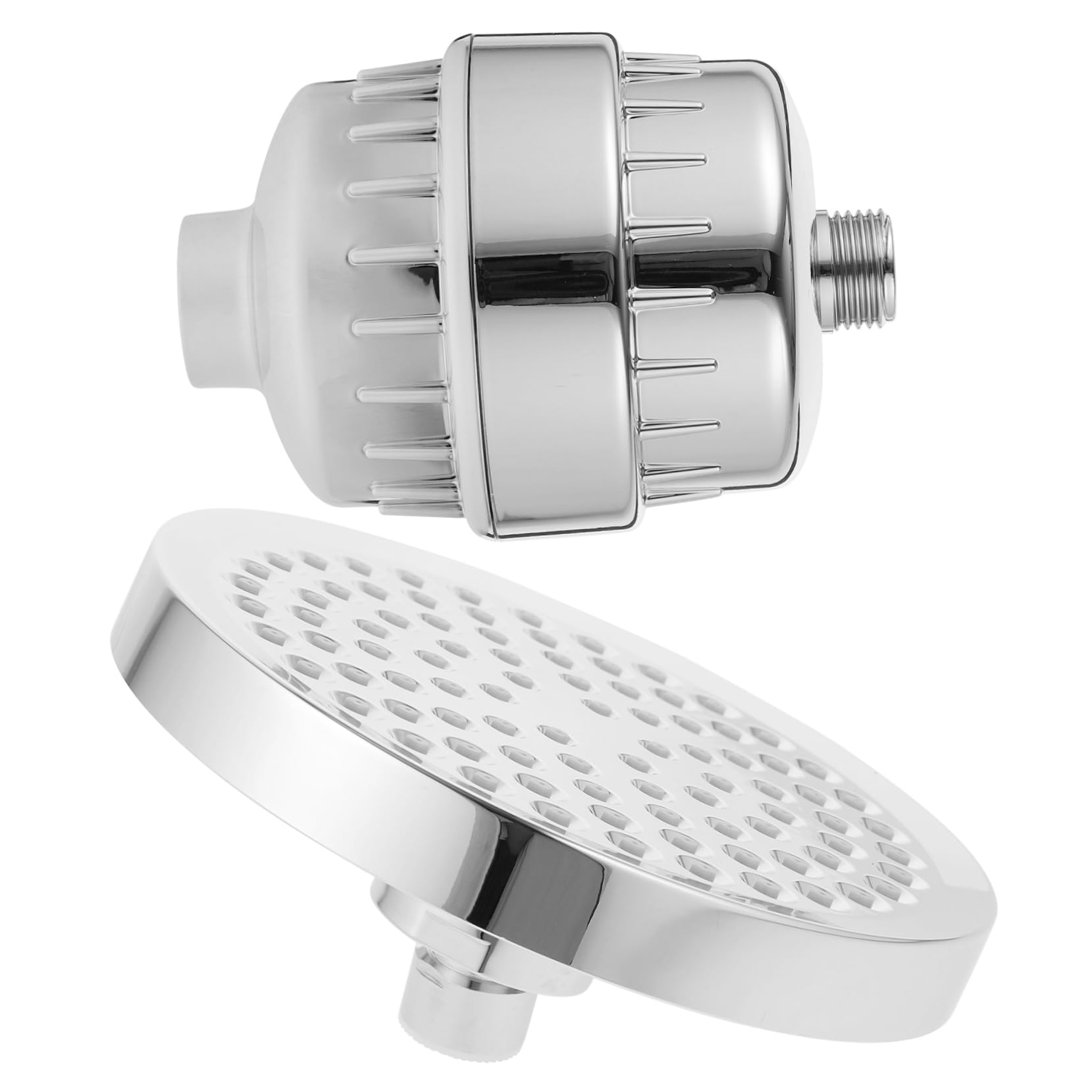 ULTECHNOVO Filtro de Ducha Antical ABS y Algodón, Cabezal Giratorio 360° | Filtración Multicapa, Rótula Giratoria, Duradero para Agua Dura, Uso Alta Presión, Ajuste Estable