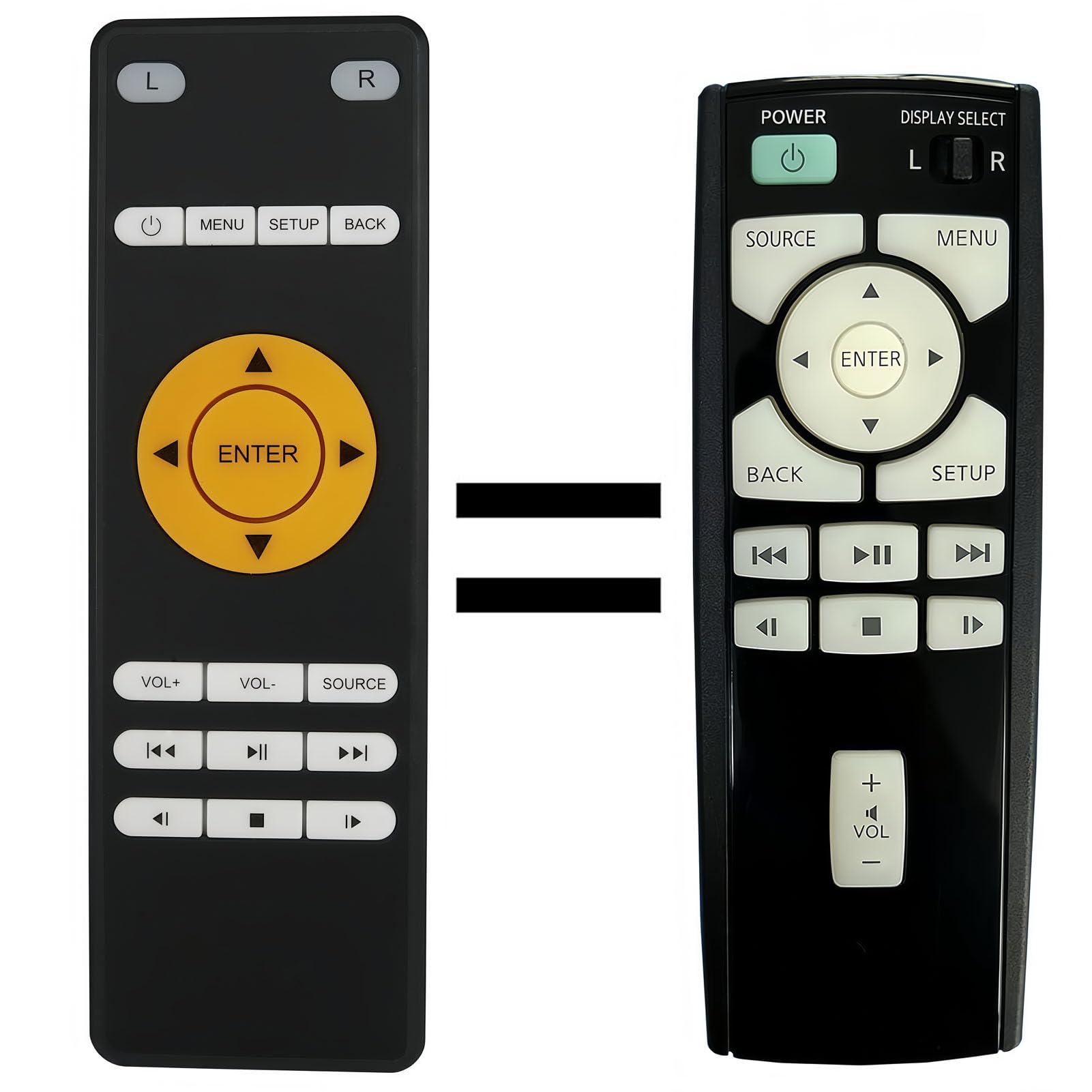 Mando para DVD Infiniti QX56 con control infrarrojo preciso para entretenimiento trasero 13-18 8