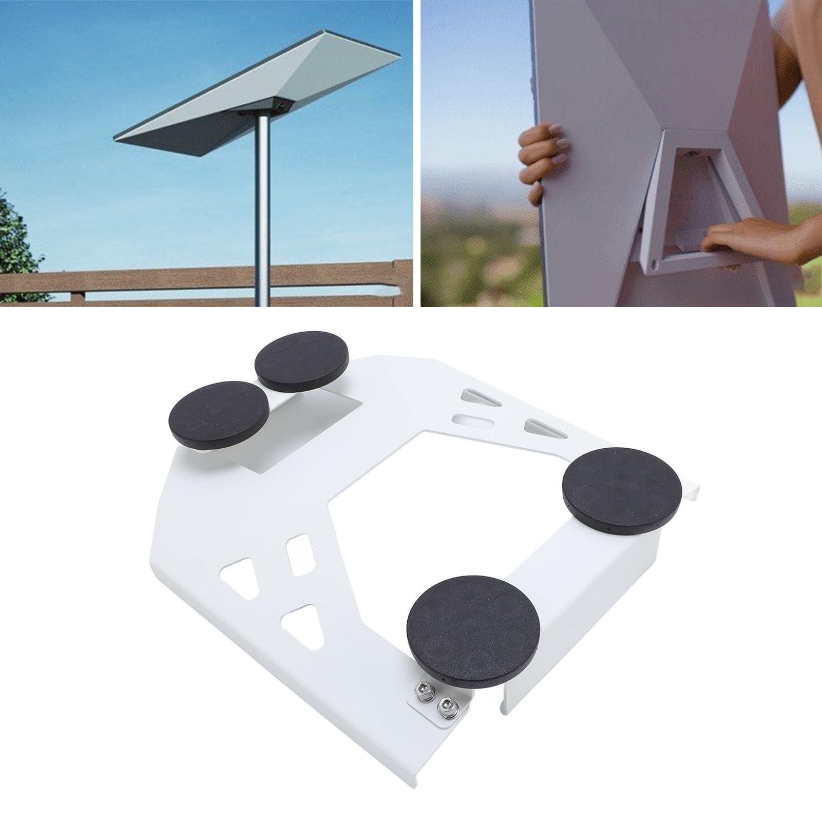 Pongnas Supporto Antenna Magnetico in Acciaio Inossidabile, Base Magnete