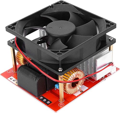 Miniatura 2 de Módulo de controlador ZVS DC 24V-36V 500W ZVS Inducción de bajo voltaje ZVS Módulo de placa de calefacción con ventilador y bobina de calefacción