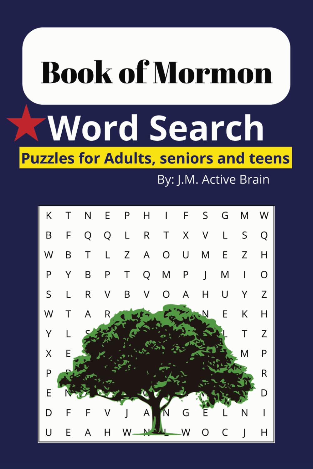 Book of Mormon Word Search Puzzle Book: Word Search with Easy to Read Print about Book of Mormon, Religion, LDS, and More | 6x9 inches, 110 pages | ... Gifts for Vacations, Holidays and Free Times