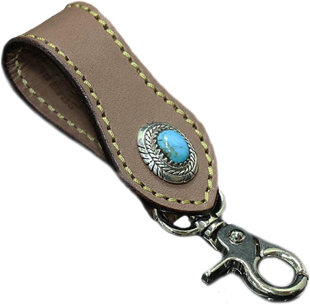 ベルトキーホルダー 革レザー シルバー あるじゃん K18 太陽 シルバー