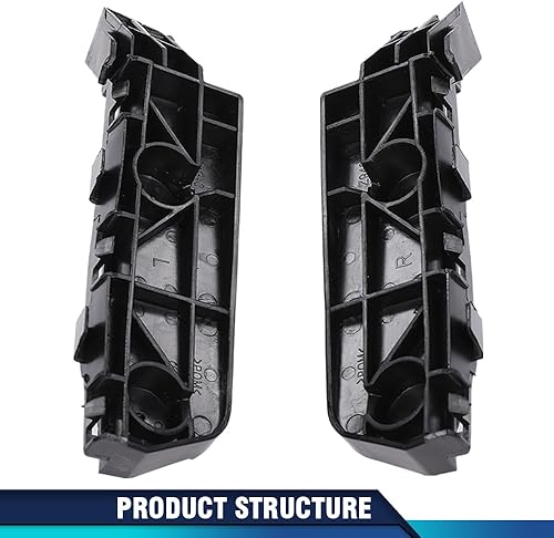 Miniatura 301 de PIT66 Soporte de parachoques delantero compatible con Hyundai Sonata 2011-2015 2 piezas soporte de parachoques delantero izquierdo y derecho