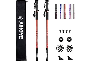 Aihoye Hiking Trekking Poles: Your Dependable Trail Companions