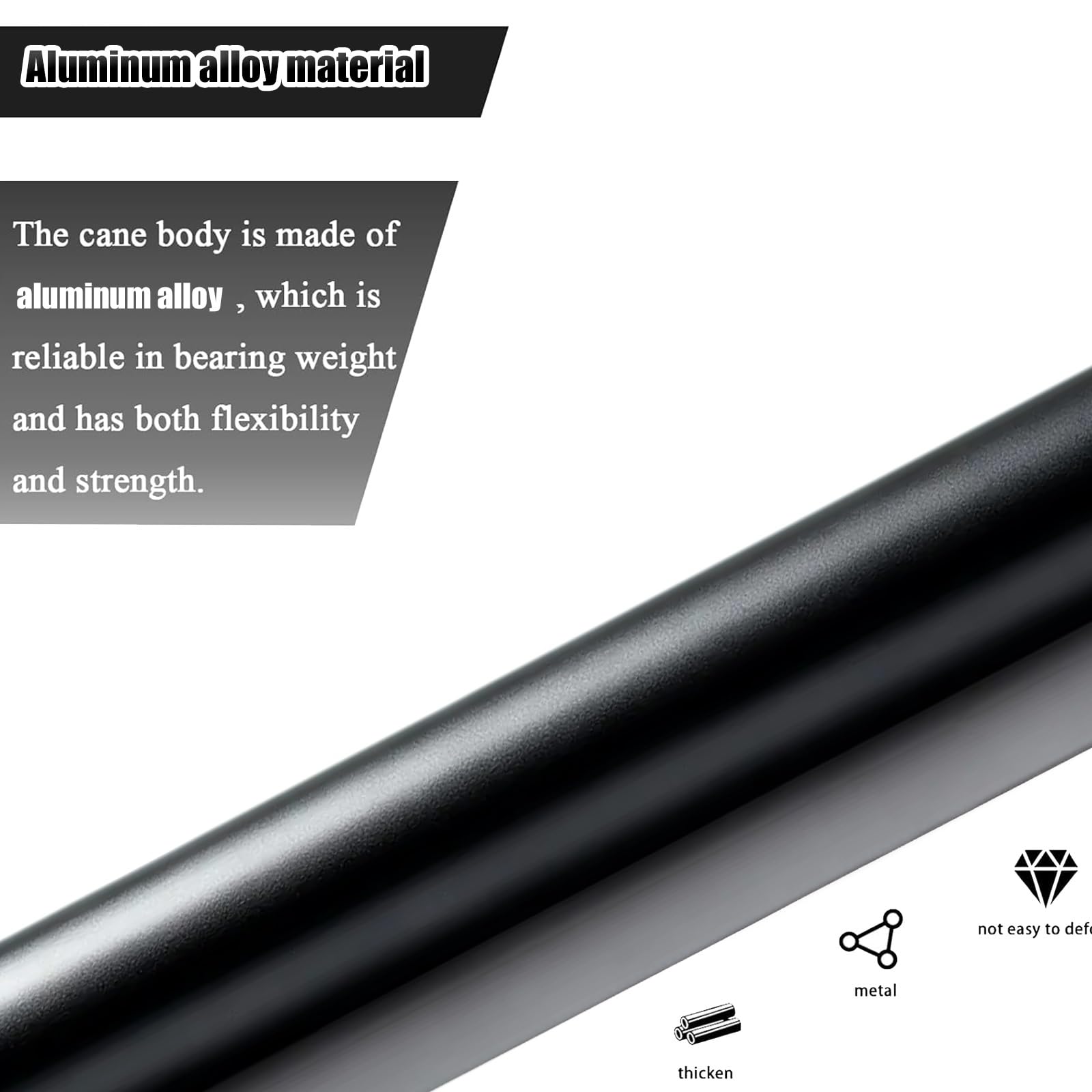 Pies laska do chodzenia ze stopu aluminium, Cospaly luksusowa impreza mężczyźni kobiety dekoracyjne laski, antypoślizgowe 93 cm