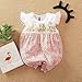 Aoswep - Newborn Baby Girl Clothes+Sweet Cartoon Animal Printed Baby Romper (0-3 Months)
