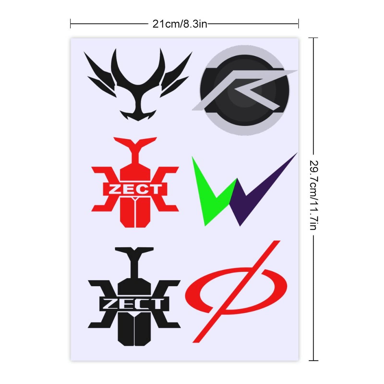 仮面ライダーギーツ GDN ステッカーセット 仮面ライダーギーツ GDN ステッカーセット