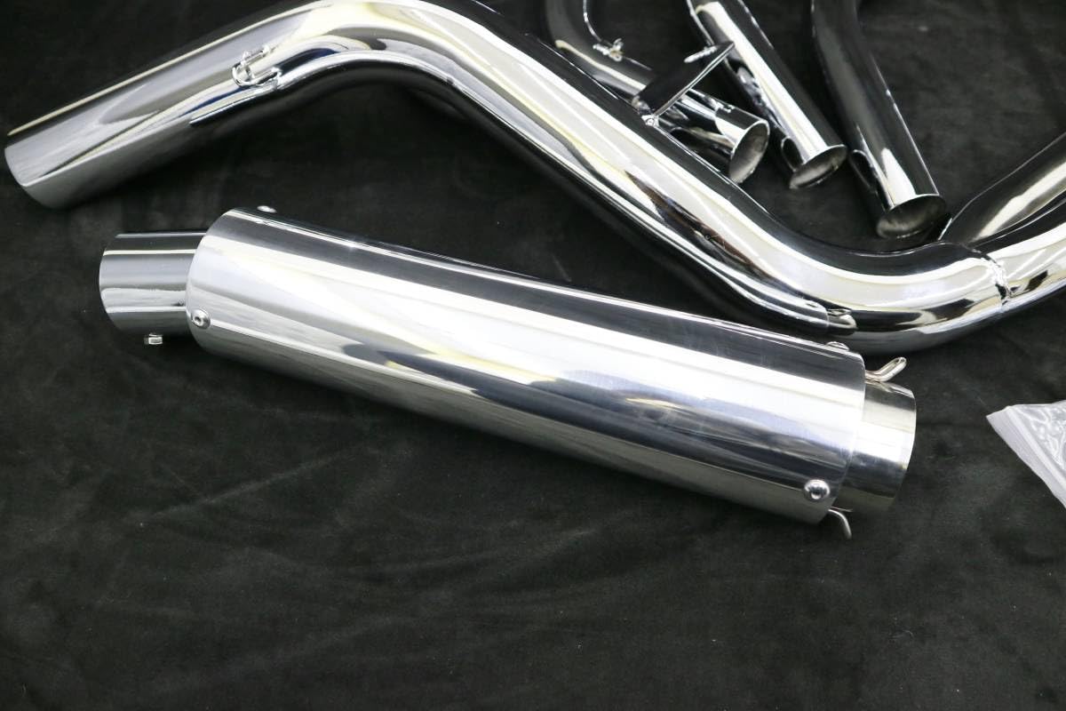 Amazon | 富士創業 CB400SF NC31 用 6分割 マフラー メッキ/レインボー