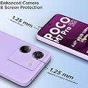 Pikkme Back Cover for Poco M7 Pro 5G | Camera Protection | Shockproof Soft Matte Silicon Back Case (Purple) gallery image
