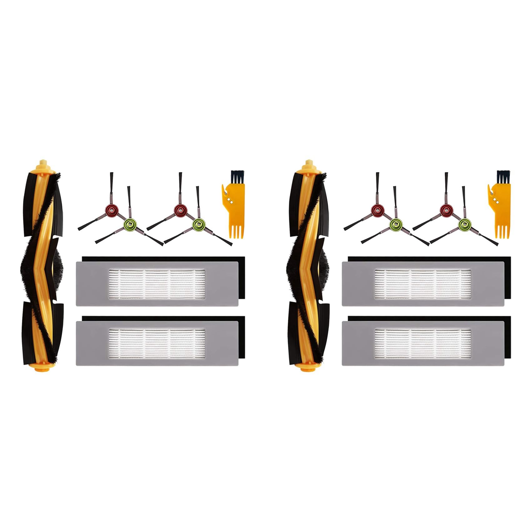 Vjsujehgy 2X Replacement Parts for OZMO 920/950/T5/T8/T8 /T8 Max/T9 Max/T9 Power/N7/N8/N8+ Robot Vacuum Cleaner