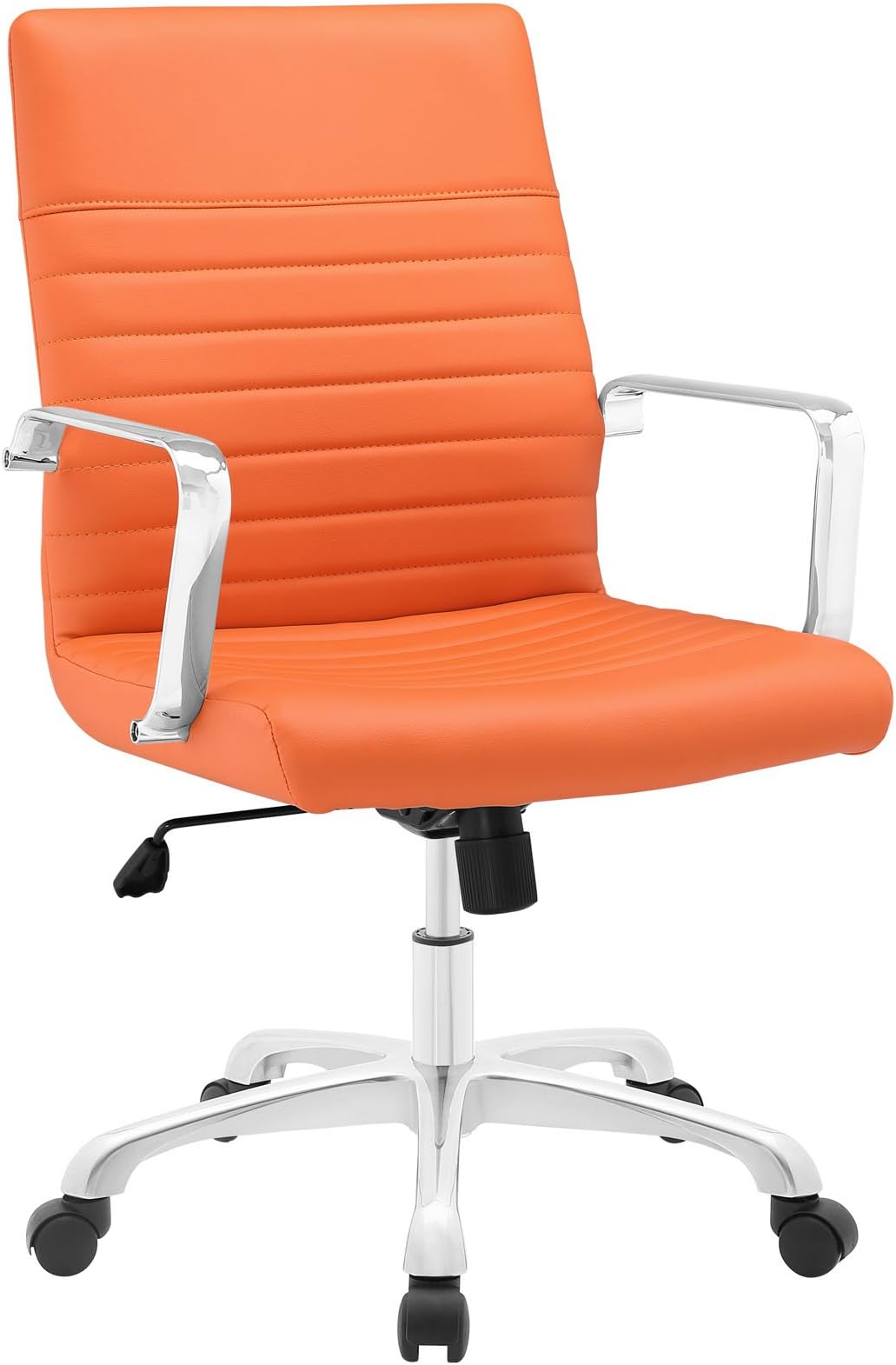 Modway MO-EEI-1534-ORA Finesse Mid Back Office Chair, Orange