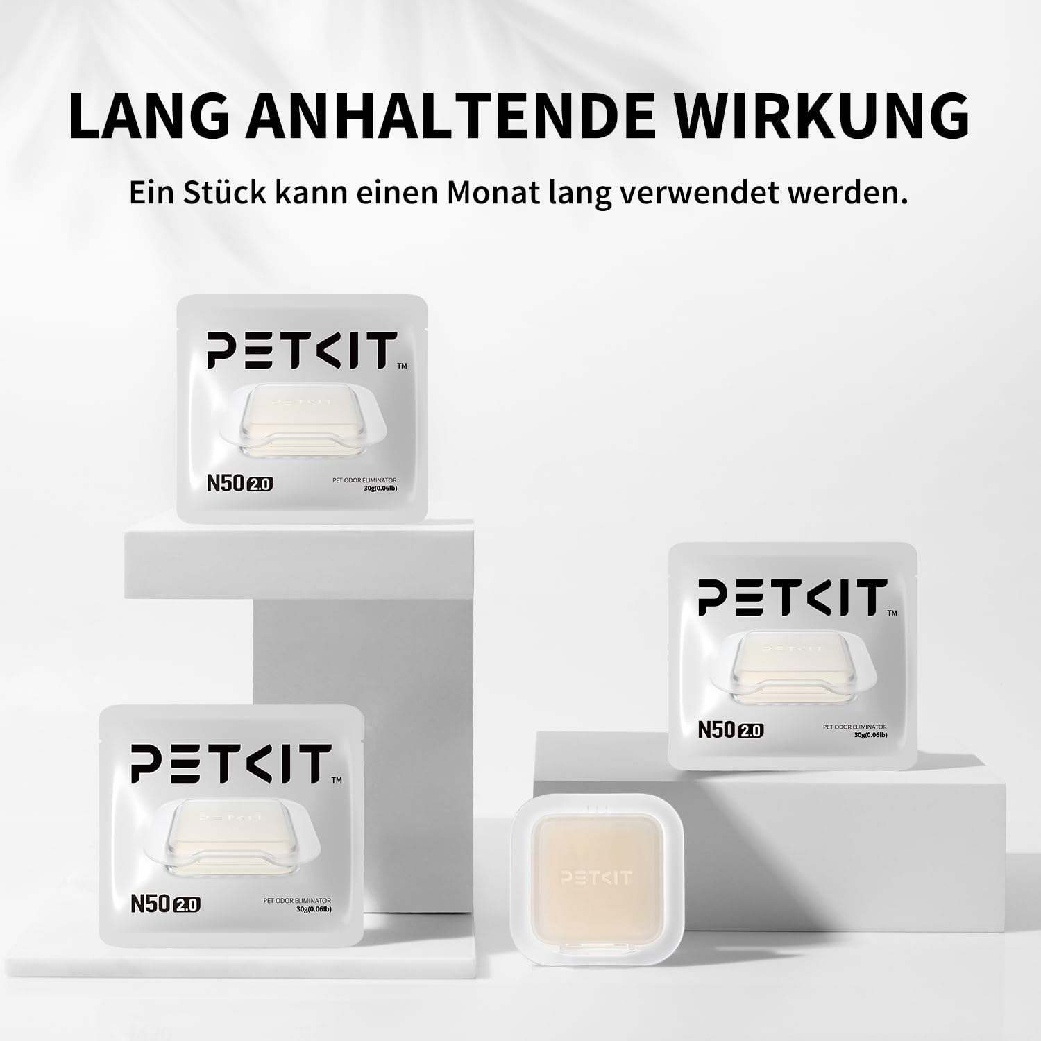PETKIT Geruchsvernichter für Pura Max Pura Max 2 & PUROBOT Max Pro 2 Selbstreinigende Katzentoilette, Geruchskontrolle (3 Stück)