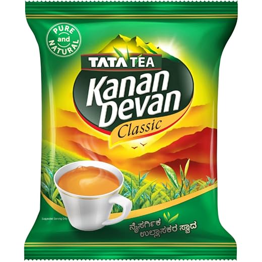 Tata Tea Kanan Devan Classic Pure & Natural CTC Dust Tea 1 k