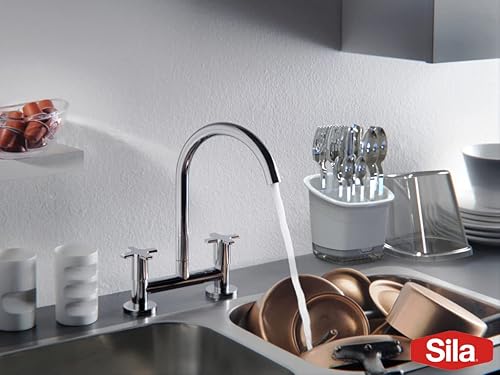 Miniatura 7 de Toledo - Soporte para cubiertos y utensilios organizador de plástico para cubiertos con tapa superior perfecto para cocina picnic hogar barbacoa