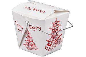 Chinese Food Take Out Containers Party Favor and Food Pail