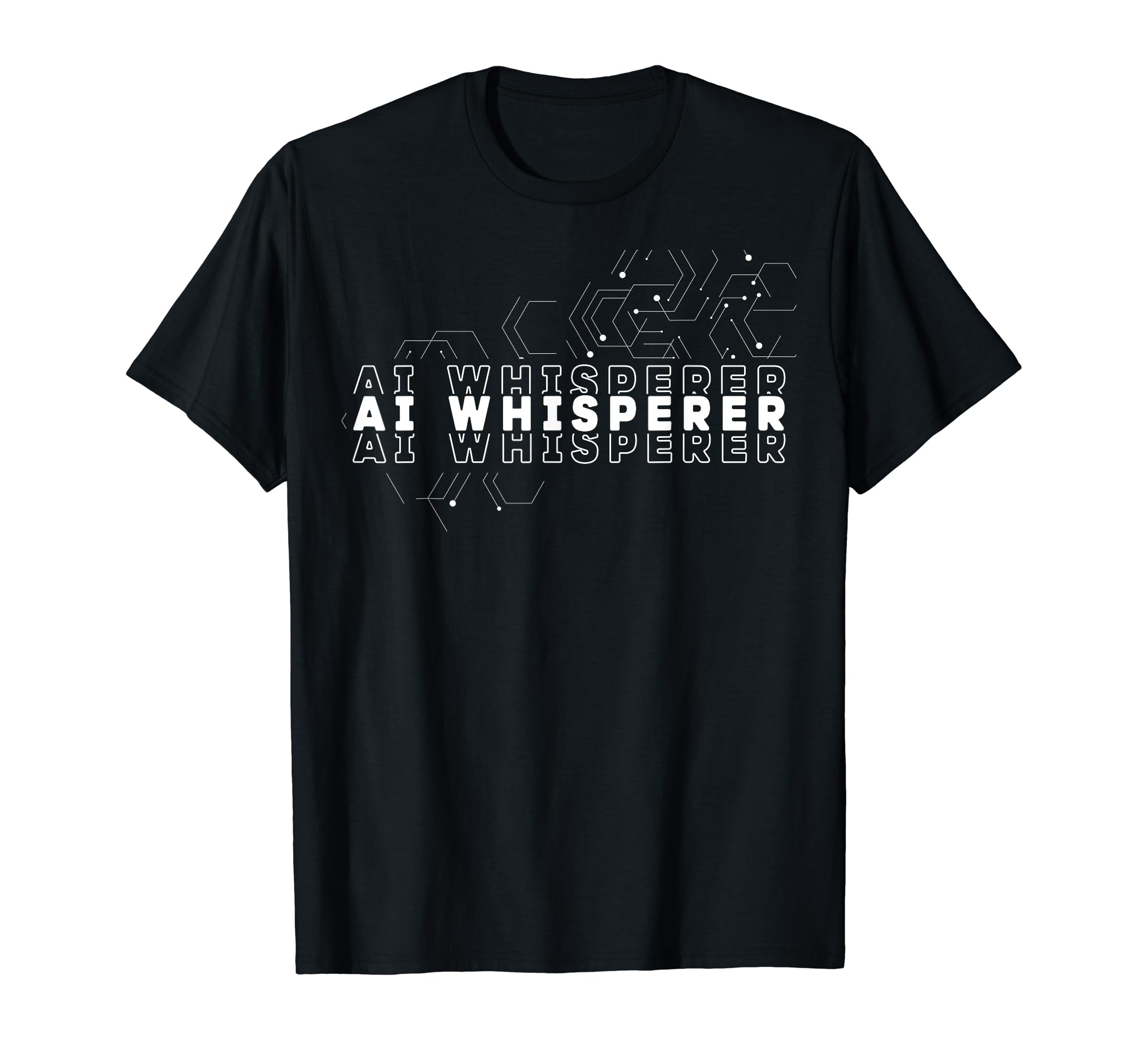 AI Whisperer - Geeky Tech AI Artificial Intelligence T-Shirt