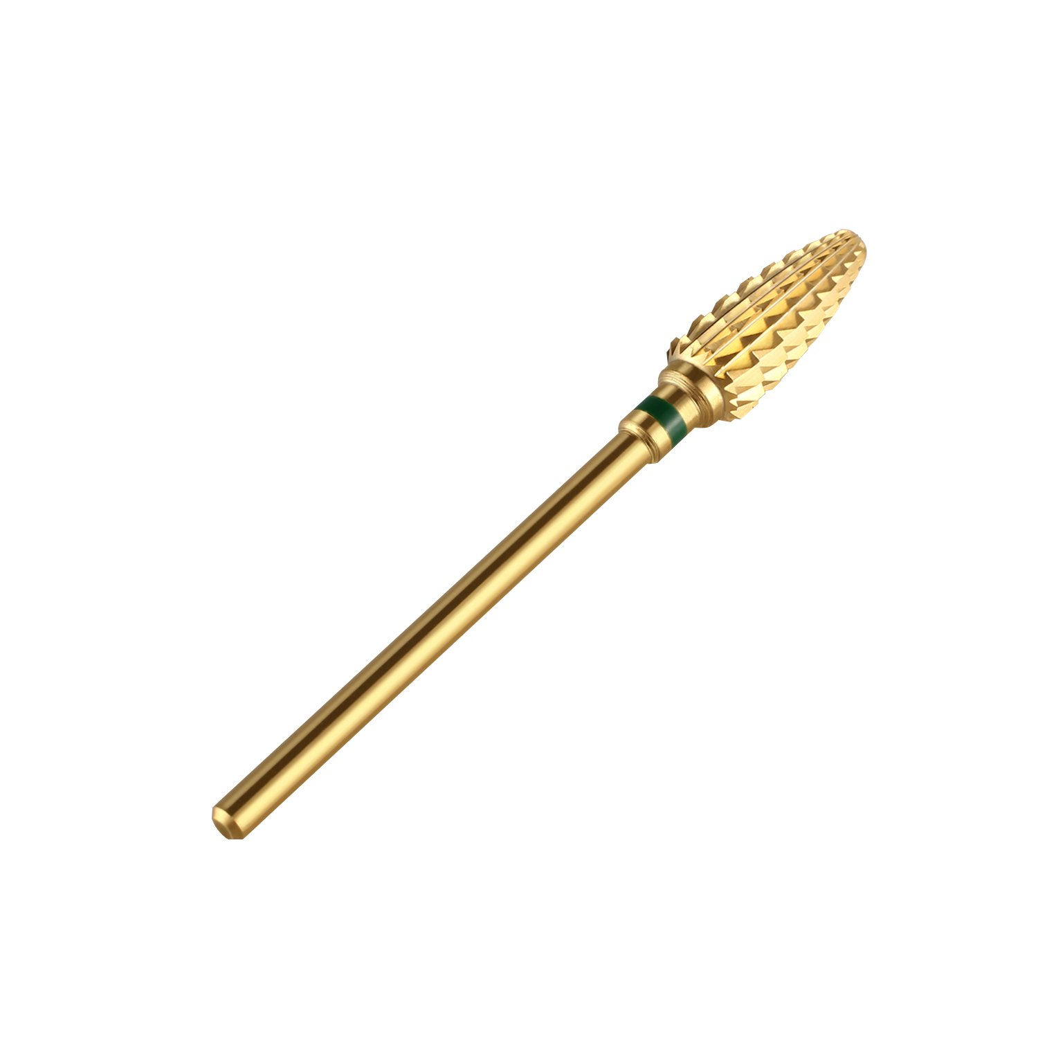 JCMaster® Punta professionale forma conica per Fresa per Unghie – In carburo di tungsteno - Ideale per Manicure, Pedicure, Rimozione Gel, Semipermanente, Acrilico, Nail Art - grana grossa