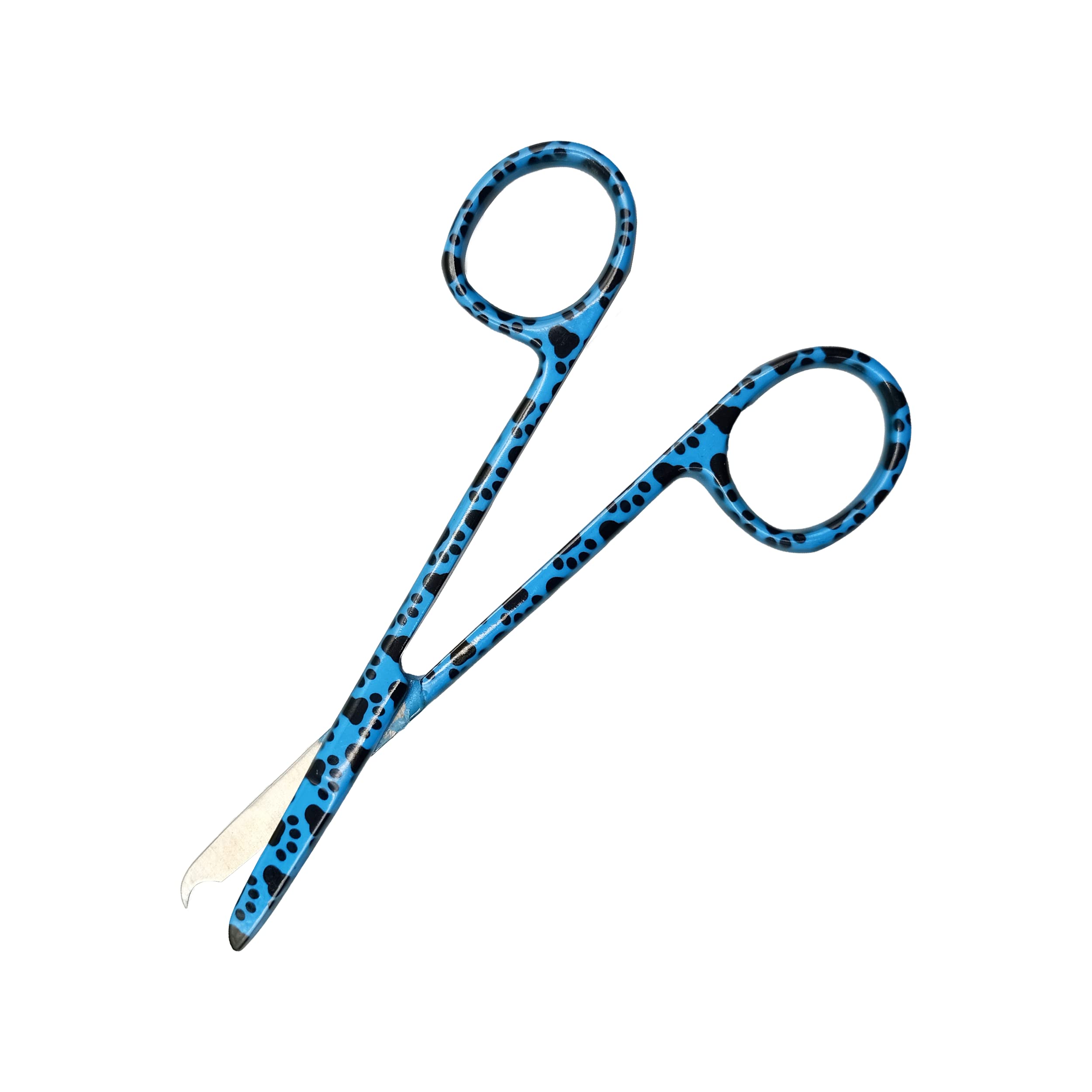 Cynamed Suture Stitch Scissors 4.5" with Crescent Delicate Hook- Perfect for Suture Removal, First Aid, EMS Training and More Premium Quality Instrument- Stainless Steel (Zebra, Pink) — Amazon image 6