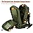 R.SASR Green Tactical Backpack, Military Backpack, Molle Backpack (Green)