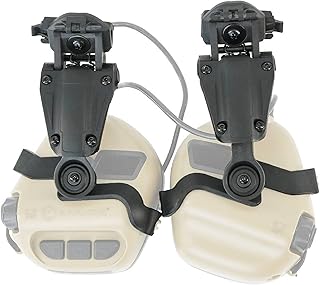 Tactical Helmet ARC Rail Adapter Compatible with Earmor OPSMEN Electronic Shooting Earmuffs M31-MOD3/M31H-MOD3 Tactical Headsets - HEARFALCOM