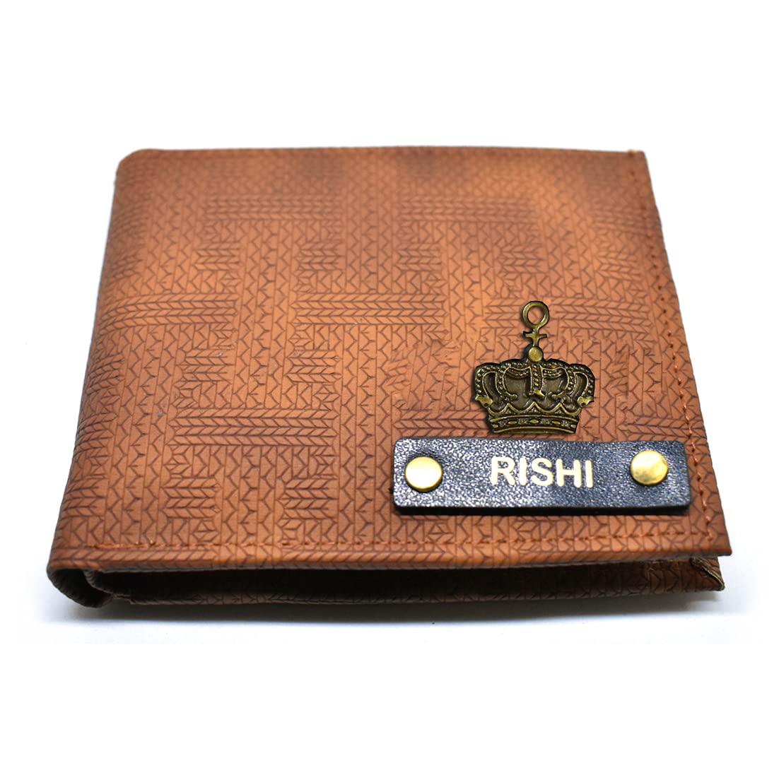 giftsclub Diagonal Strip Mens Bifold Wallet (Tan)-picture-39