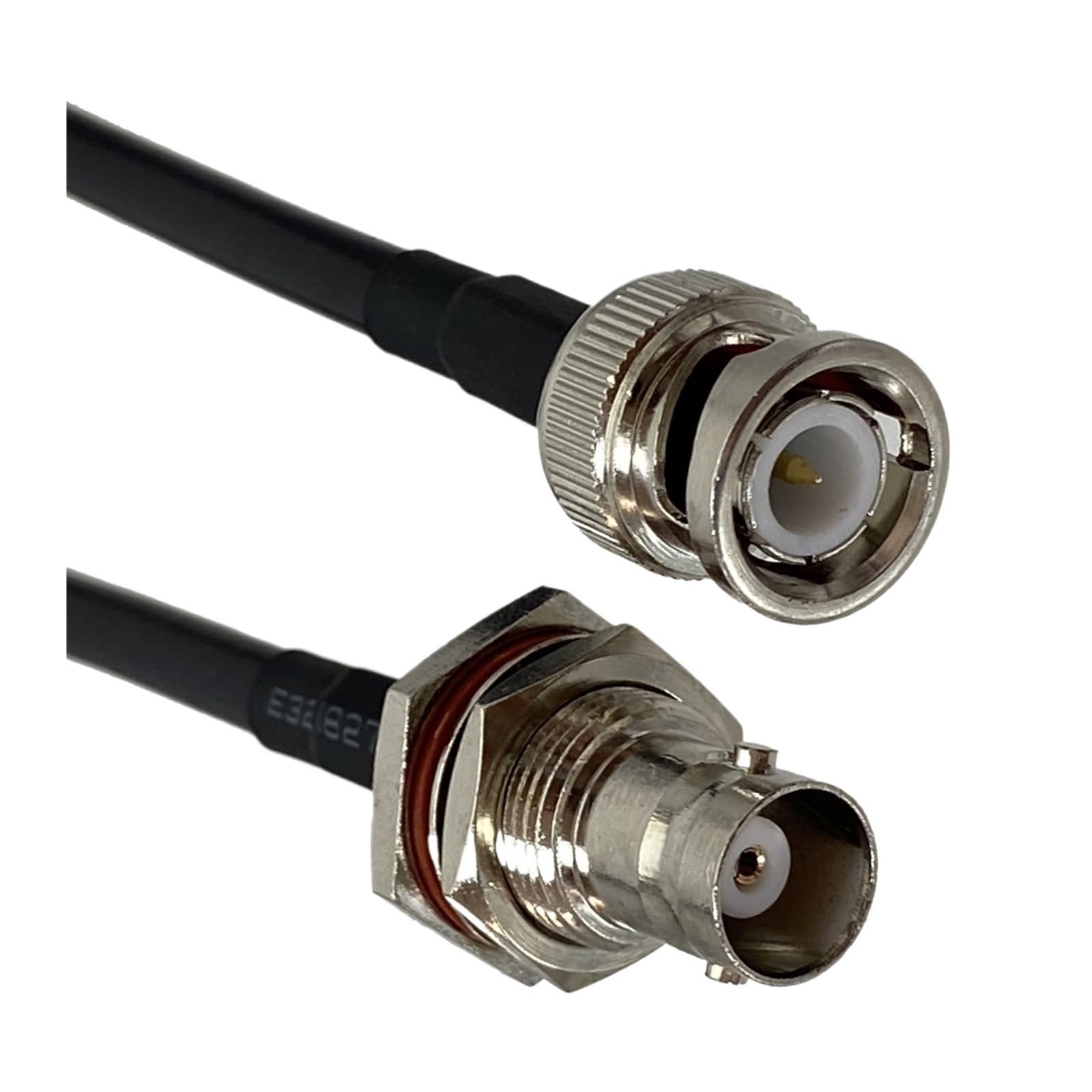 1 puente de engarce BNC hembra a macho RG58 4in-20M