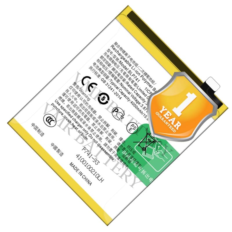 Image of Original BLP741 Battery Compatible for Realme X2 - (4000mAh) - 1 Year Warranty X2