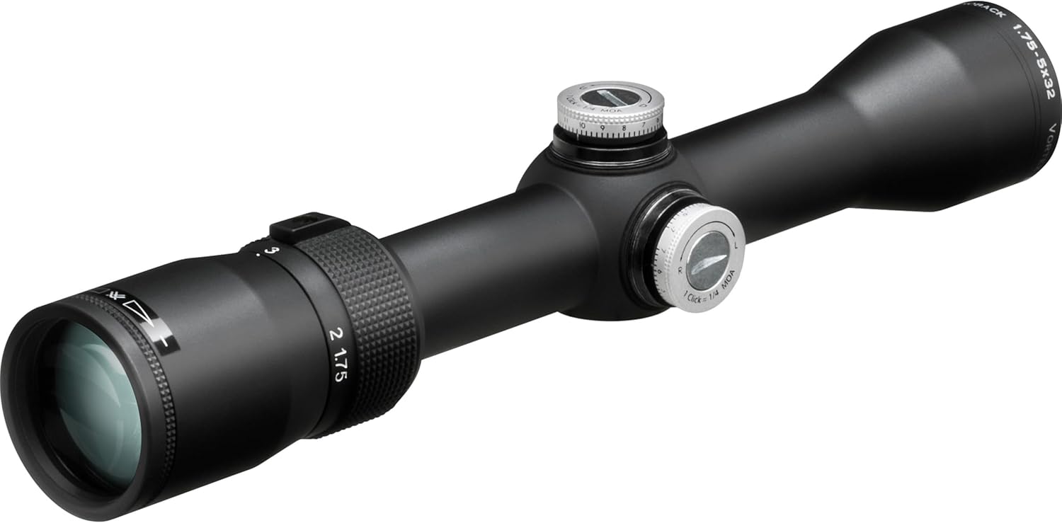 Vortex Diamondback Riflescope with labeled components