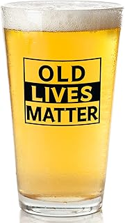 Fathers Day Dad Gifts from Daughter Son Wife - 16 OZ Funny Beer Glass Gifts for Father Men Husband Grandpa Him Retirement Anniversary Christmas Birthday Present Ideas for Dad Uncle Papa Stepfather