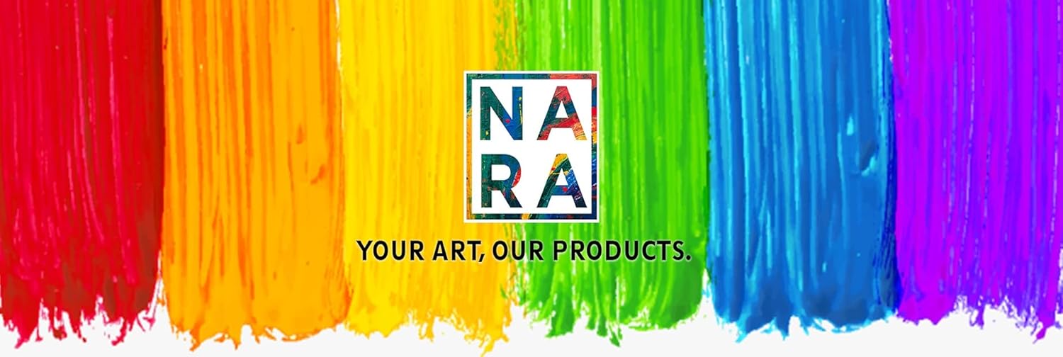 NARA Paper Roll for Alcohol Ink Painting | White | 40 inches x 6 Meter roll | 330 microns | 100% Stain-Free