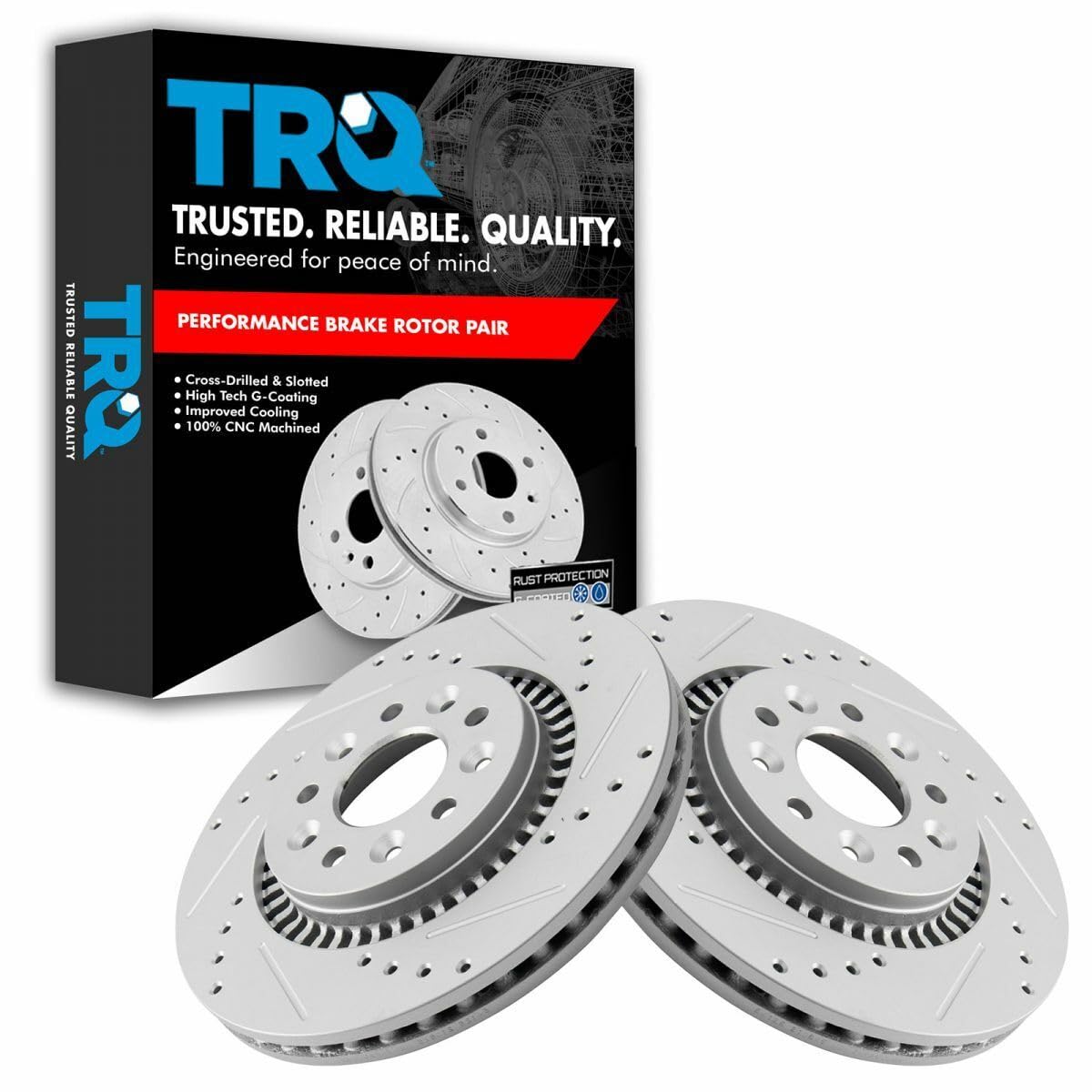 Amazon.com: GREENLIGHTFOREST 2pcs Disc Brake Rotor Set Front Left 